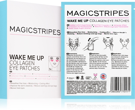 MAGICSTRIPES Wake Me Up Collagen Eye Patches Collagen Eye Mask for tired skin