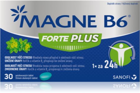 Magne B6 Forte Plus filmom obalené tablety proti stresu