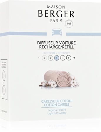 Maison Berger Paris Car Cotton Caress vůně do auta náhradní náplň