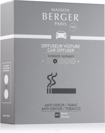 Maison Berger Paris Car Anti Odour Tobacco miris za auto zamjensko punjenje (Woody)