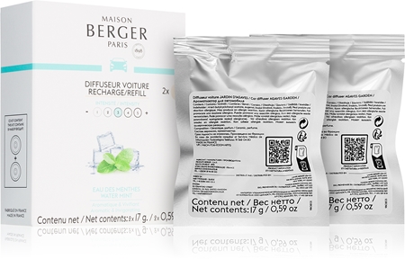 Maison Berger Paris Summer Mint Water vůně do auta náhradní náplň