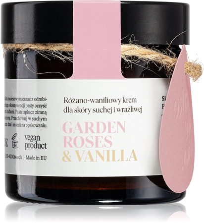 Make Me BIO Garden Roses & Vanilla crème hydratante nourrissante pour peaux sèches à très sèches et sensibles