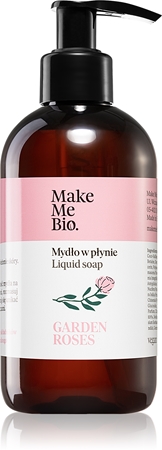 Make Me BIO Garden Roses pečující tekuté mýdlo na ruce s pumpičkou