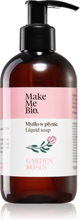 Make Me BIO Garden Roses Flüssigseife zur Handpflege  mit Pumpe