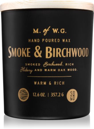 Makers of Wax Goods Smoke & Birchwood Kerze