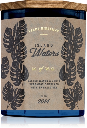 Makers of Wax Goods Palms Hideaway Island Waters ароматна свещ