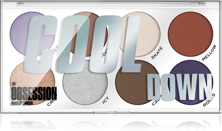 Makeup Obsession Cool Down paleta de sombras de ojos
