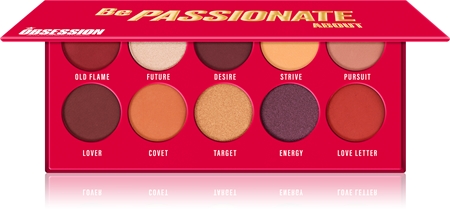 Makeup Obsession Be Passionate About paleta de sombras de ojos