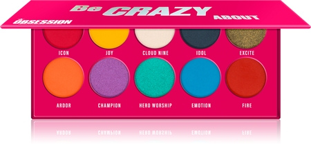Makeup Obsession Be Crazy About paletka očních stínů