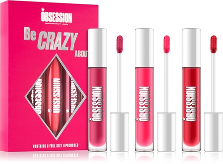 Makeup Obsession Be Crazy About Lippenset