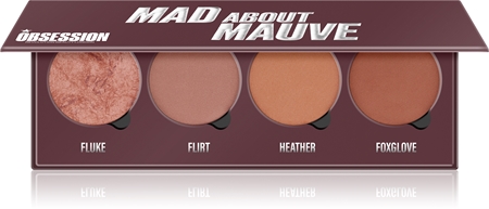 Makeup Obsession Mad About Mauve paleta líceniek