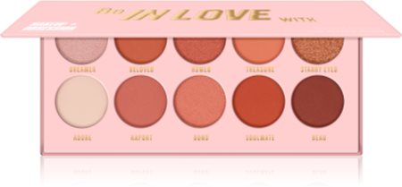 Makeup Obsession Be In Love With paleta cieni do powiek