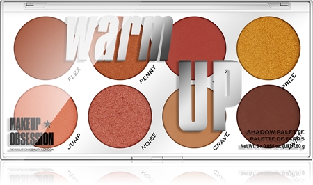 Makeup Obsession Warm Up paleta de sombras de ojos