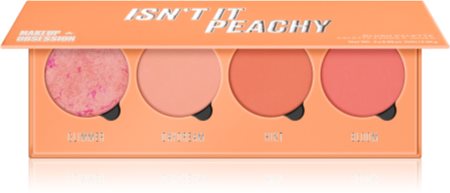 Makeup Obsession Isn't It Peachy palette di blush