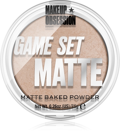 Makeup Obsession Game Set Matte zapečený matující pudr