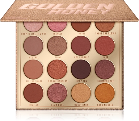 Makeup Obsession Golden Honey paleta senčil za oči