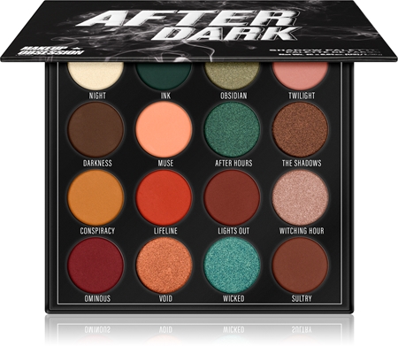 Makeup Obsession After Dark paleta de sombras de ojos