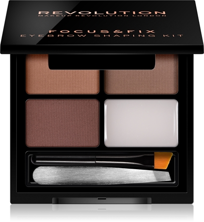 Revolution Focus & Fix set pentru sprancene perfecte