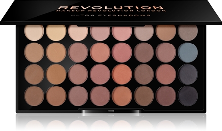 Makeup Revolution Flawless Matte paleta očních stínů