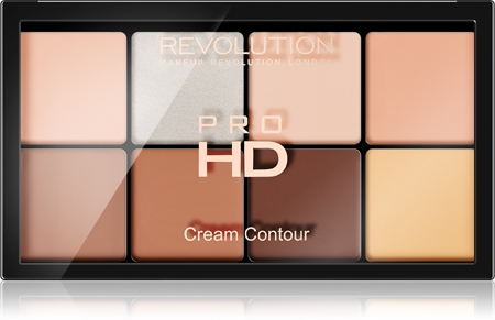 Makeup Revolution Ultra Pro HD Fair кремообразна палитра от контури за лице