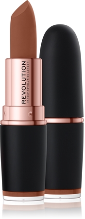 Makeup Revolution Iconic Matte Nude Lippenstift mit Matt-Effekt