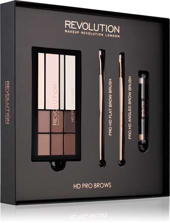 Makeup Revolution Pro HD Brows Sæt  I. til kvinder
