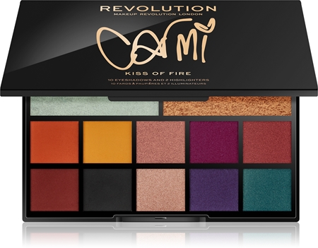 Revolution Carmi conjunto de sombra de olhos e brilho