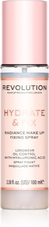 Makeup Revolution Hydrate & Fix fixační sprej na make-up