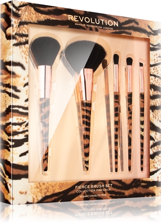 Makeup Revolution Fierce Brush Set set perii machiaj pentru femei
