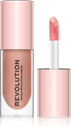 Makeup Revolution Pout Bomb lūpų putlumo suteikiantis blizgis , itin žvilgaus efekto