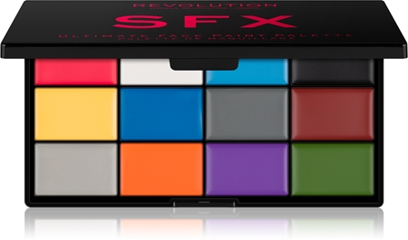 Makeup Revolution Halloween Face Paint Palette paletka pro celou tvář