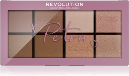 Makeup Revolution X Petra XOXO Palette visage