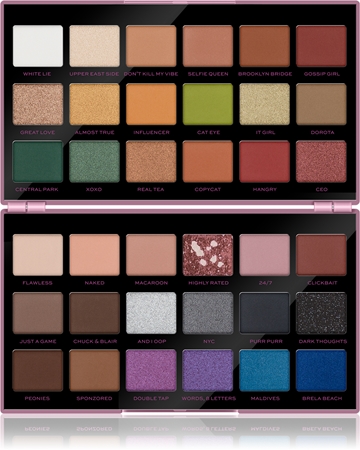 Makeup Revolution X Petra XOXO paletka očních stínů