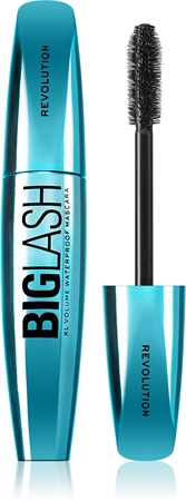 Makeup Revolution Big Lash Volume rímel à prova d'água para dar volume ...
