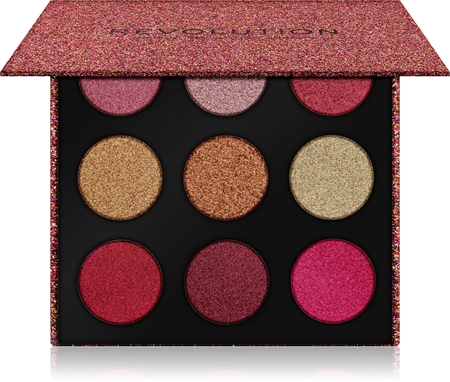 Makeup Revolution Euphoric Foil palette de fards à paupières