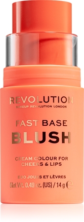 Makeup Revolution Fast Base stick bicolore lèvres et joues