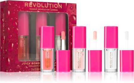 Makeup Revolution Juicy Bomb dárková sada (na rty)