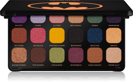 Makeup Revolution DC Collection X Batman™ akių šešėlių paletė