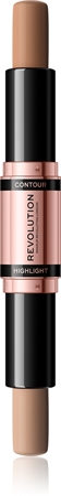 Makeup Revolution Fast Base oboustranná konturovací tyčinka