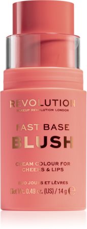 Makeup Revolution Fast Base stick bicolore lèvres et joues