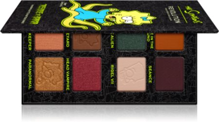 Makeup Revolution The Simpsons Treehouse Of Horror Mini Macambre palette de fards à paupières
