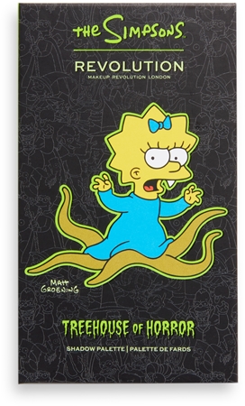 Makeup Revolution The Simpsons Treehouse Of Horror Mini Macambre palette de fards à paupières