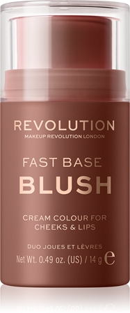 Makeup Revolution Fast Base tónovací balzám na rty a tváře