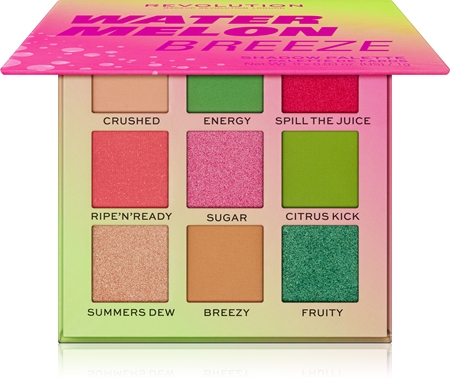 Makeup Revolution Hot Shot Watermelon Παλέτα σκιών για τα μάτια