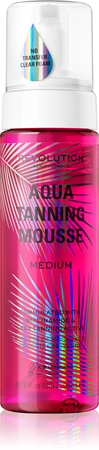 Makeup Revolution Beauty Tanning Aqua Mousse self-tanning mousse