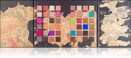 Makeup Revolution X Game Of Thrones Westeros Map Palett för ögonskugga