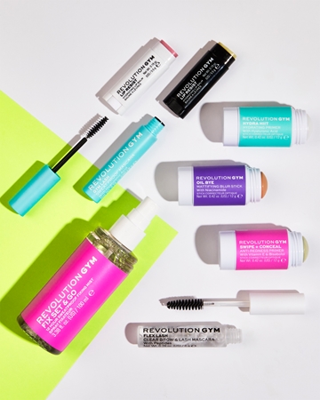 Makeup Revolution Gym gel na obočí a řasy s vyživujícím účinkem