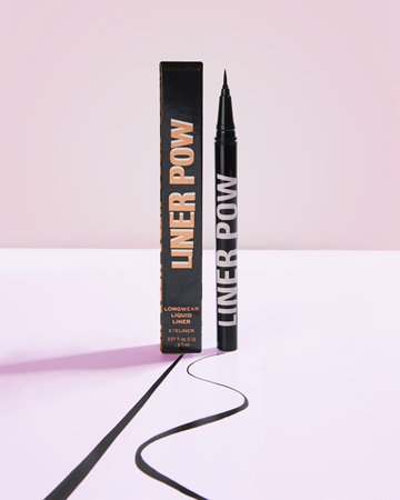 Makeup Revolution Liner Pow Precise Liquid Eyeliner med långvarig effekt