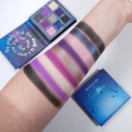 Makeup Revolution X Coraline The Secret Door akių šešėlių paletė