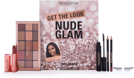 Makeup Revolution Get The Look Nude Glam ajándékszett (a tökéletes küllemért)